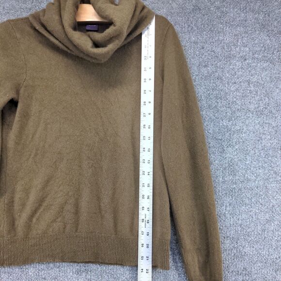 Ralph Lauren Collection Women's Sweater Brown Large Cashmere Purple Label - Picture 12 of 14